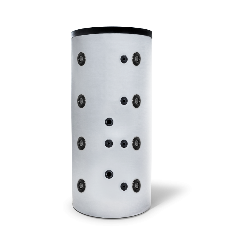 Pufferspeicher 300L mit Wärmetauscher FISH S5 300 X | Solar & Wärmepumpe geeignet