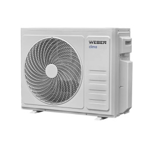Multisplit Klimaanlage Set 3x 2,6 kW + 7,9 kW Weber Clima Q mit WLAN & Zubehör