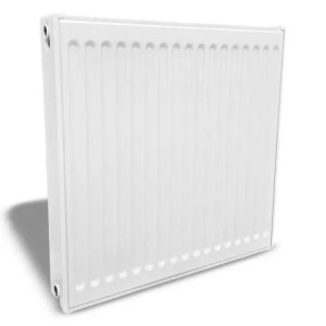 Typ 22 Stahlheizkörper 600x600 mm CV – seitlich & unten