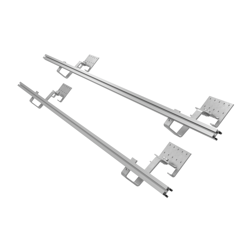 Montageset für Schrägdächer für 4 Kollektoren AMP 2.0