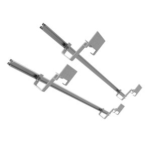 Montageset für Schrägdächer für 4 Kollektoren AMP 2.0