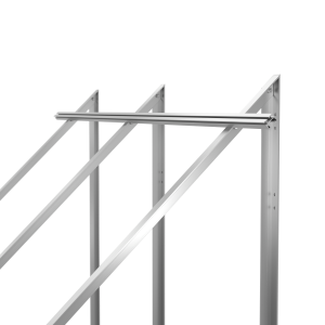 Montageset für Flachdächer für 4 Kollektoren AMP 2.0