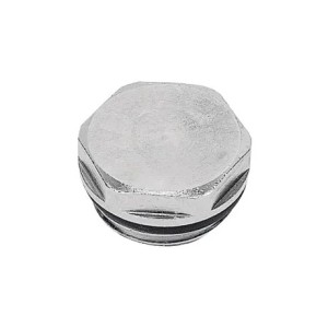 Blindstopfen 1/2" mit O-Ring vernickelt – DIAMOND