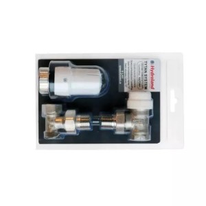 Winkel Thermostat Set 1/2 Zoll Heizkörper