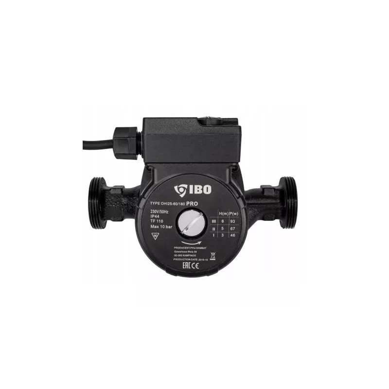 IBO OHI PRO 25-60/180 Umwälzpumpe Heizung 180 mm
