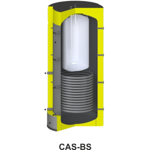 Pufferspeicher mit Wärmetauscher & Edelstahlboiler 500 bis 2000 Liter