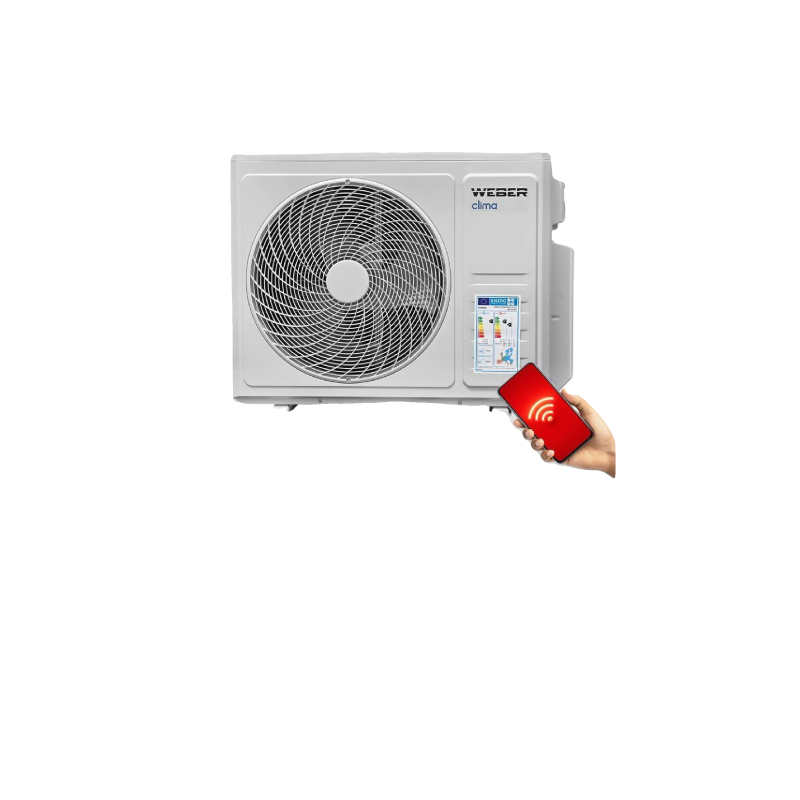 WEBER CLIMA MULTI Q 7.9 Multisplit Klimaanlage | 3 Räume effizient kühlen & heizen