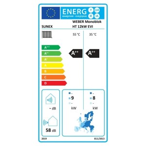 Weber Monoblock Wärmepumpe 12 kW 3-phasig | GLOOBI