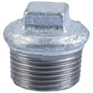 1/2" verzinkter Stopfen